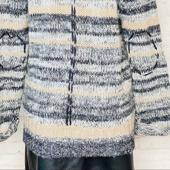 Rachel Rachel Roy wool blend Cardigan with pockets - Picture 8 of 9